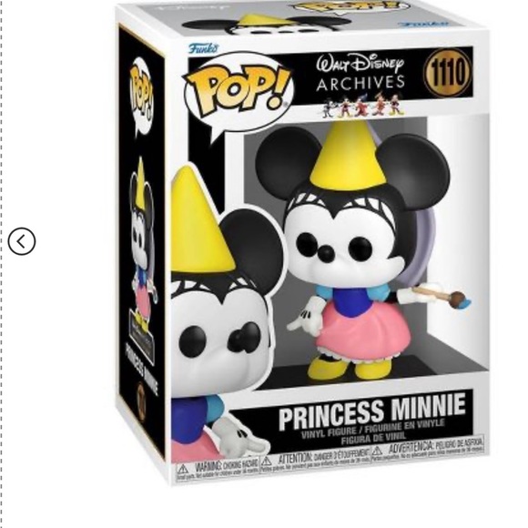 3 Funko POP Walt Disney Minnie Mouse Princess
Archive - Picture 5 of 9